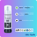 Botella de tinta T544 Negro Epson L3110, L3150, L3160, L321, L3250, 5590
