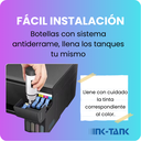 Botella de tinta T544 Negro Epson L3110, L3150, L3160, L321, L3250, 5590
