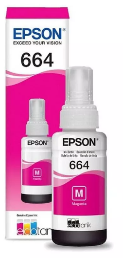 Tinta T664 Magenta Epson (Original)